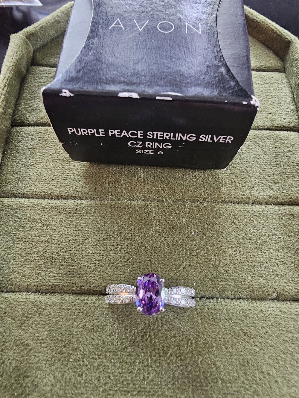 Sterling Silver Avon Ring Size 6